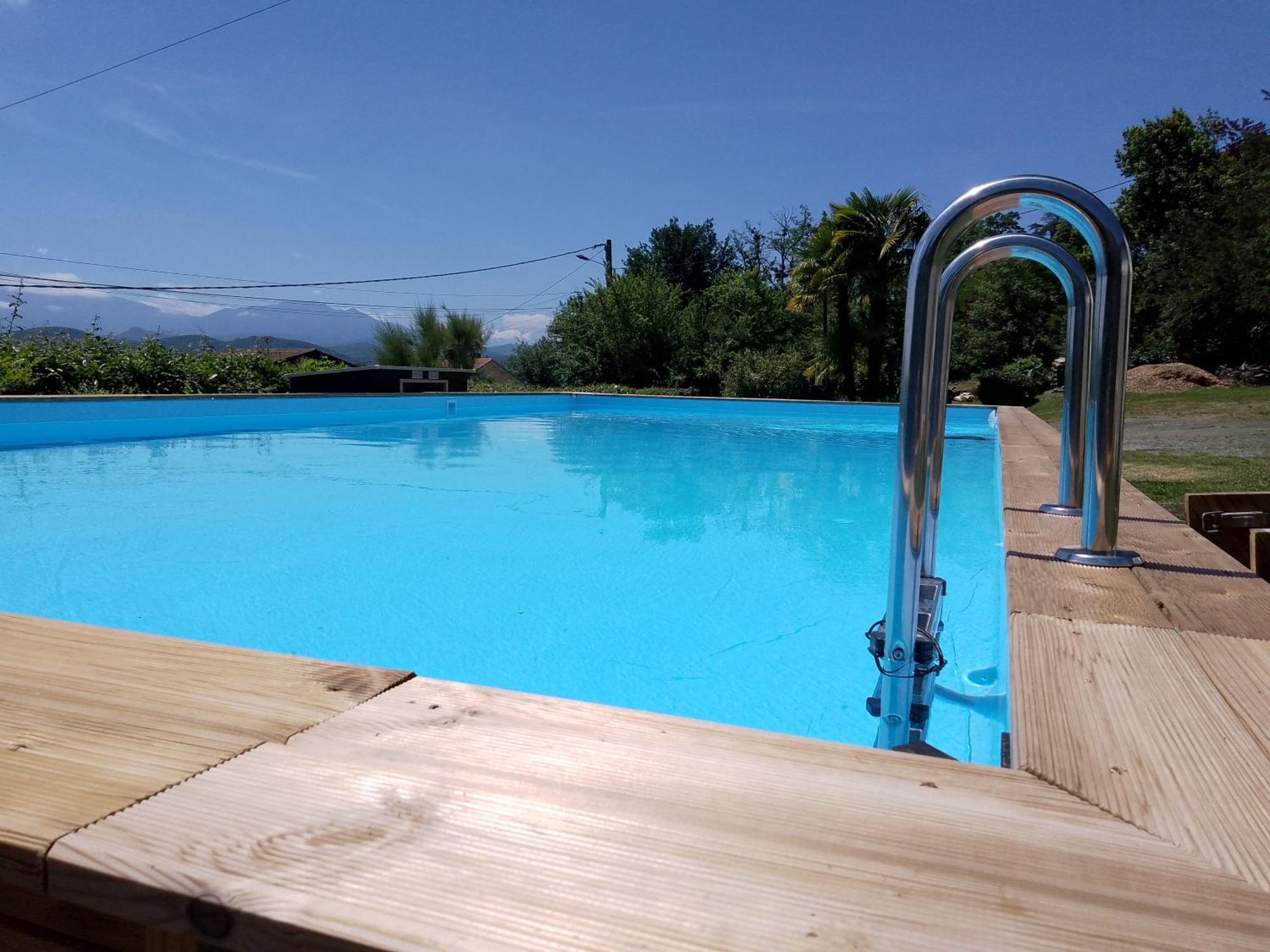 סן-גודנס Pyrenees Vue Gite - Vues Fantastique, Parking Gratuit Sur Place & Piscine מראה חיצוני תמונה